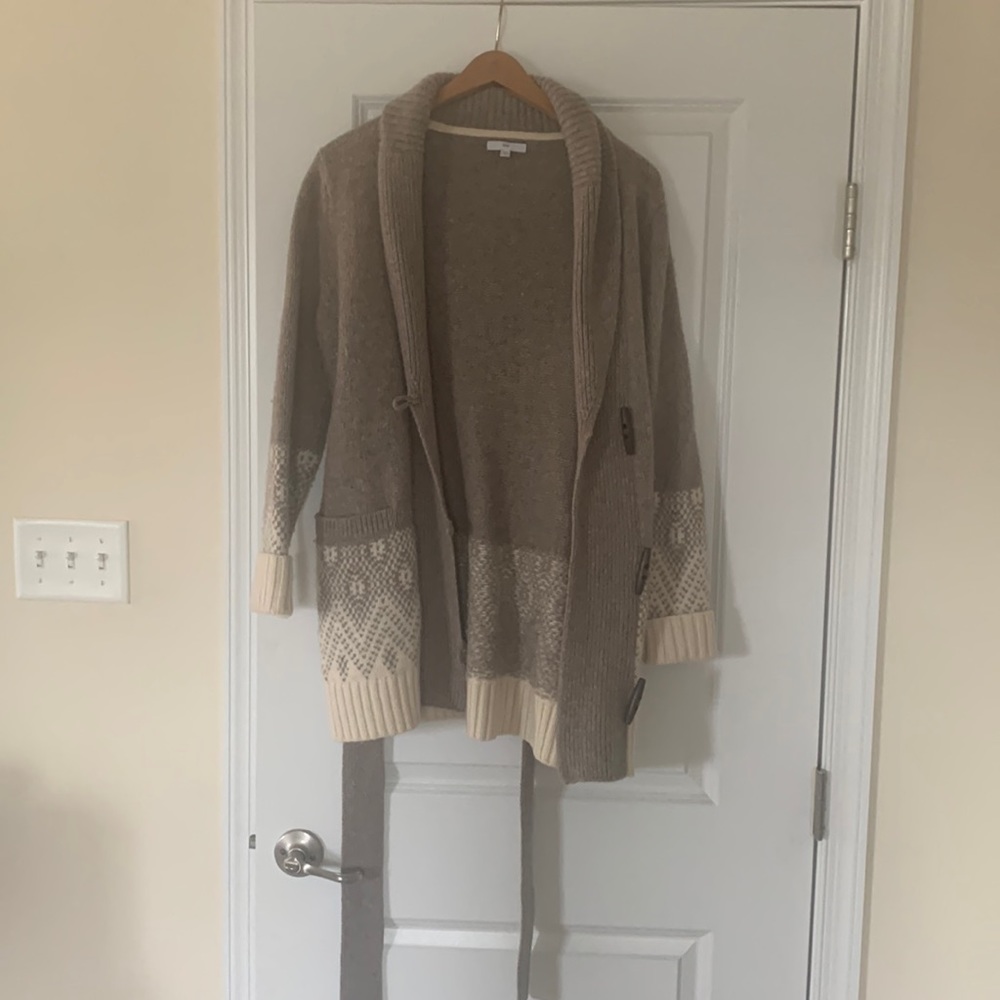 Gap wool duster sweater